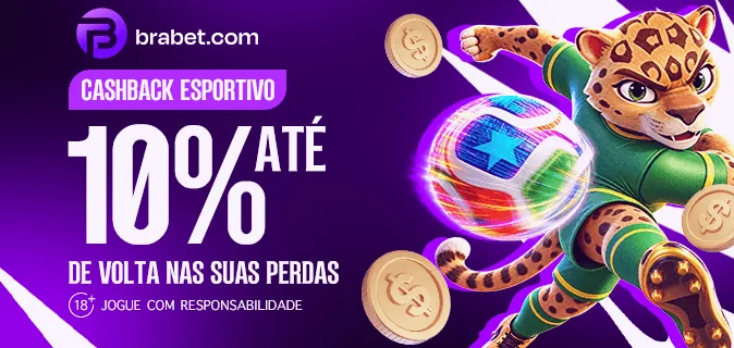 Cashback esportivo de até 10% sobre a perda