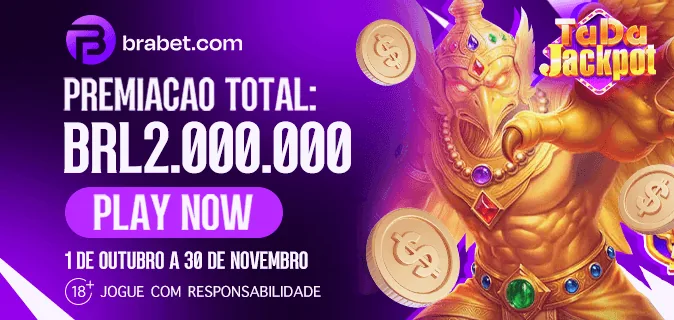 Jackpot TaDa: R$ 2 milhões até 30/11